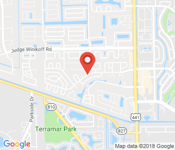 Google map image of location SW Sandalfoot Blvd, Boca Raton, FL 33428, USA